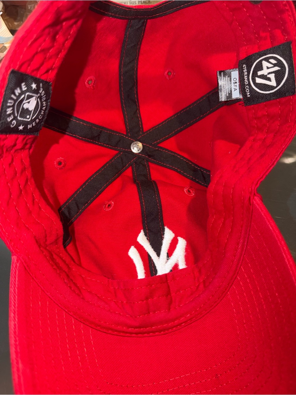 ‘47 New York Yankees Baseball Hat. Like new. - Picture 2 of 5